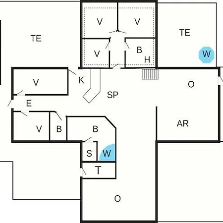 Ferienhaus Luxury Retreat With Tennis Kongsmark